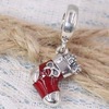 pandora festive stocking charm