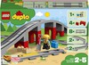 LEGO Duplo 10872 Железнодорожный мост и рельсы