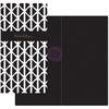 Prima Traveler's Journal Notebook Refill - Black & White W/Black Paper