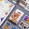 50pcs/lot Vintage Small stamp mini paper sticker decoration stickers