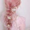 decorate hair with flowers