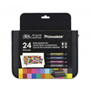 / Набор художественных маркеров ProMarkers Winsor&Newton Mixed Marker 24 цвета в пенале  Набор художественных маркеров ProMarkers Winsor&Newton Mixed Marker 24 цвета в пенале