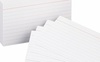 AmazonBasics Heavy Weight Ruled Index Cards, White, 3x5-Inch, 100-Count