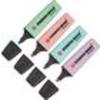 Набор текстовыделителей Stabilo Boss Original Pastel 70/4-2 (толщина линии 2-5 мм, 4 цвета: зеленый,розовый,фиолетовый,бирюзовый)