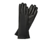 Чёрные кожаные перчатки