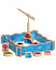 Развивающая игрушка игровой набор "Рыбалка", Игрушки из дерева