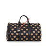 Moschino Teddy Bears Women Leather Travel Bag Black