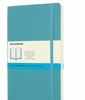 Записная книжка Moleskine Classic Soft (в точку), Large (13х21см), бирюзовый