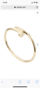 Cartier JUSTE UN CLOU BRACELET YELLOW GOLD