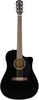 FENDER CD-60SCE DREAD BLACK WN