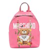 Moschino Botanical Bear Womens Medium Leather Backpack Pink