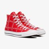 Converse Shoes x JW Anderson Chuck 70 Grid Canvas High Top Red