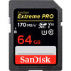 Карта памяти SDHC SanDisk 64GB Extreme Pro UHS-I U3 V30