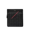 MCM Small Ottomar Visetos Flat Messenger In Black