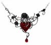 Alchemy England - Bed Of Blood Roses Necklace