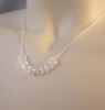 Carrie Bradshaw Necklace: 4x6mm, lenght 17+2'' extender