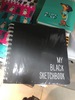 Скетчбук с черными листами