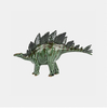 Фарфоровая статуэтка Стегозавр