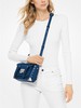 Сумка Michael Kors Manhattan Small Leather Crossbody Bag