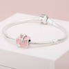 pandora Pink Travel Bag Charm