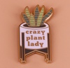 Значок Crazy Plant Lady