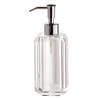 Диспенсер для жидкого мыла, 19 см, 200 мл, стекло, Shower Crystal Glance