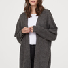 h&m длинный кардиган