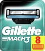 Кассеты для бритвы Gillett mach 3 (8 шт.)