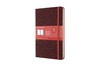 Moleskine Blend Collection Large Ruled Red