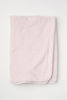 розовое флисовое одеяло H&M