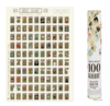 Скретч-постер "100 книг"