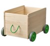 Икеа - ФЛИСАТ контейнер д/игрушек, с колесиками