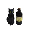 Black cat salt and Pepper Shakers