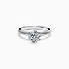 The Tiffany® Setting Engagement Ring in Platinum