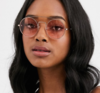 Круглые солнцезащитные очки в металлической оправе Tommy Hilfiger