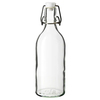Бутылка "Коркен" из прозрачного стекла, Ikea