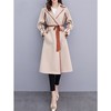 Burberry Wrap Coat In Beige