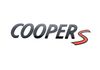 Черная эмблема Cooper S для MINI