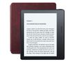 Kindle Oasis E-reader with Leather Charging Cover - Merlot, Free 3G + Wi-Fi