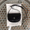 BALENCIAGA B XS CROSSBODY BAG GRAINED NAPPA CALFSKIN IN BLACK
