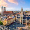 27. Площадь Мариенплац с Мюнхенской ратушей - Marienplatz München mit Rathaus (Бавария)