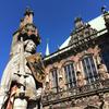 32. Статуя Роланда и Бременская ратуша - Roland und Rathaus Bremen (Бремен)