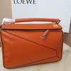 Loewe Puzzle Bag Classic Calf In Orange