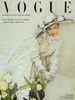 Постер винтажной обложки Vogue 20-50х гг.