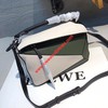 Loewe Puzzle Patchwork Bag Calfskin Green