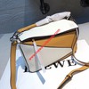 Loewe Puzzle Patchwork Bag Calfskin White