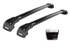 Багажник Thule WingBar Edge Black 9595B с крепежным комплектом Thule Kit 4093