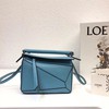 Loewe Puzzle Mini Bag Classic Calf In Light Blue