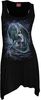PROTECTOR OF MAGIC - Goth Bottom Camisole Dress Black S