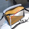 Loewe Puzzle Patchwork Bag Calfskin Yellow